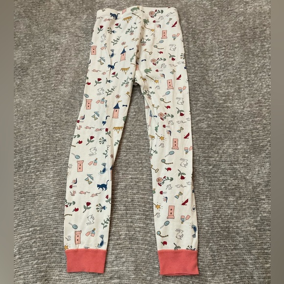 Fairytale Pajama Pants 120cm US 6-7 Princess 100% Organic Cotton - Picture 4 of 5
